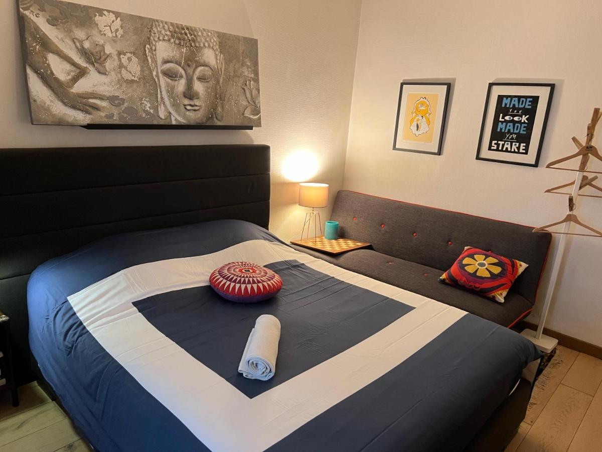Lit Queen Size, 3Mn Beach Biarritz Bagian luar foto